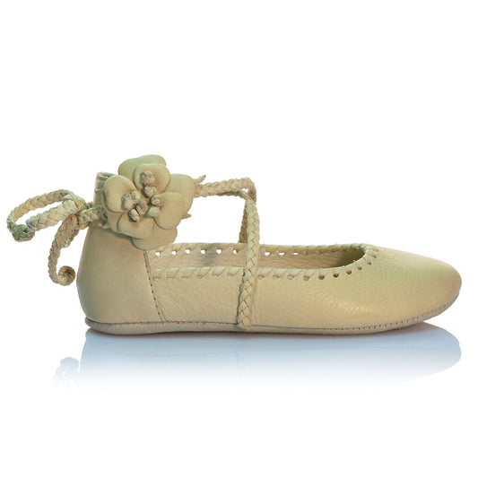 Vibys-Handmade-Floral-Leather-Ballerinas-Baby-Shoes-Kaia-side-view