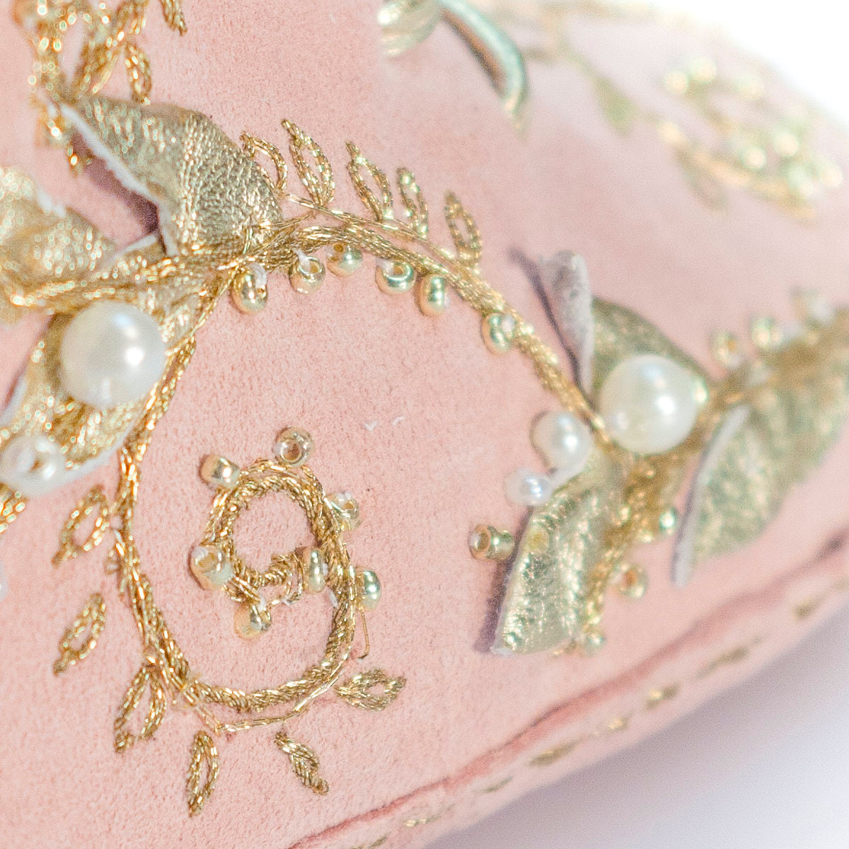 Fleur Océane - Pink - Vibys baby shoes details