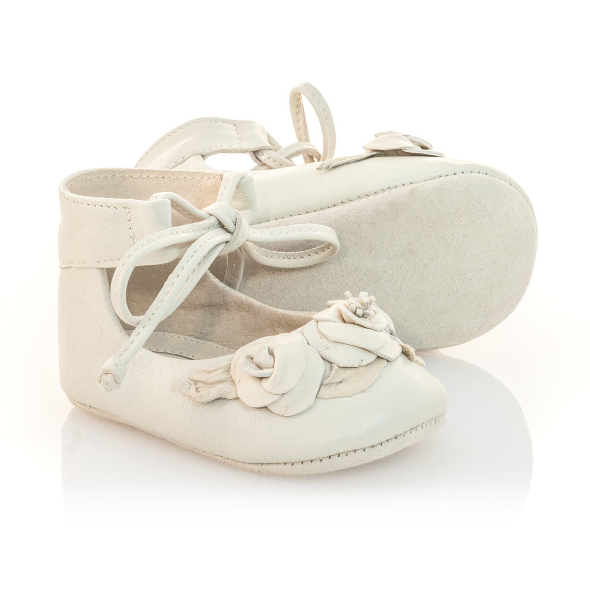 Vibys-Baby-Shoes-Ivory-Bloom-sole-view