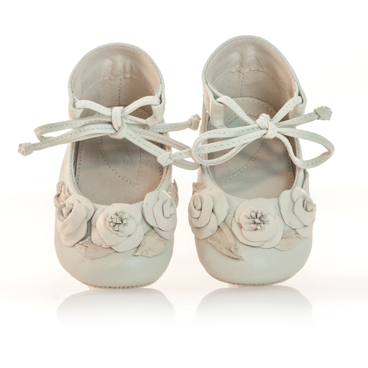 Vibys-Baby-Shoes-Ivory-Bloom-top-view