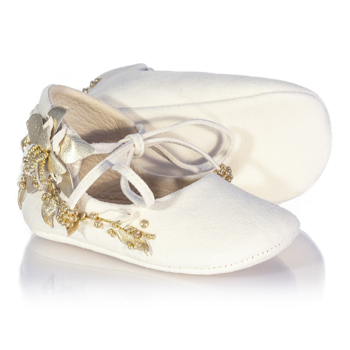 Vibys-Baby-Shoes-Water-Lily-White-sole-view