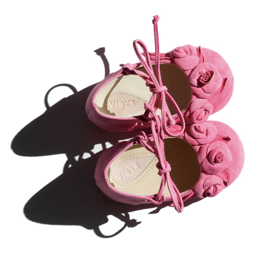 Vibys-Pink-Soft-soled-Handmade-Leather-Baby-Girl-Shoes-Berry-Bloom