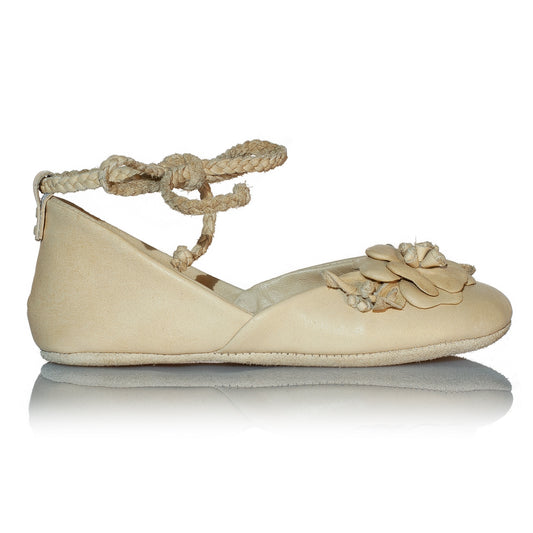 Vibys-Braided-Floral-Leather-Baby-Girl-Ballerinas-Mari-side-view