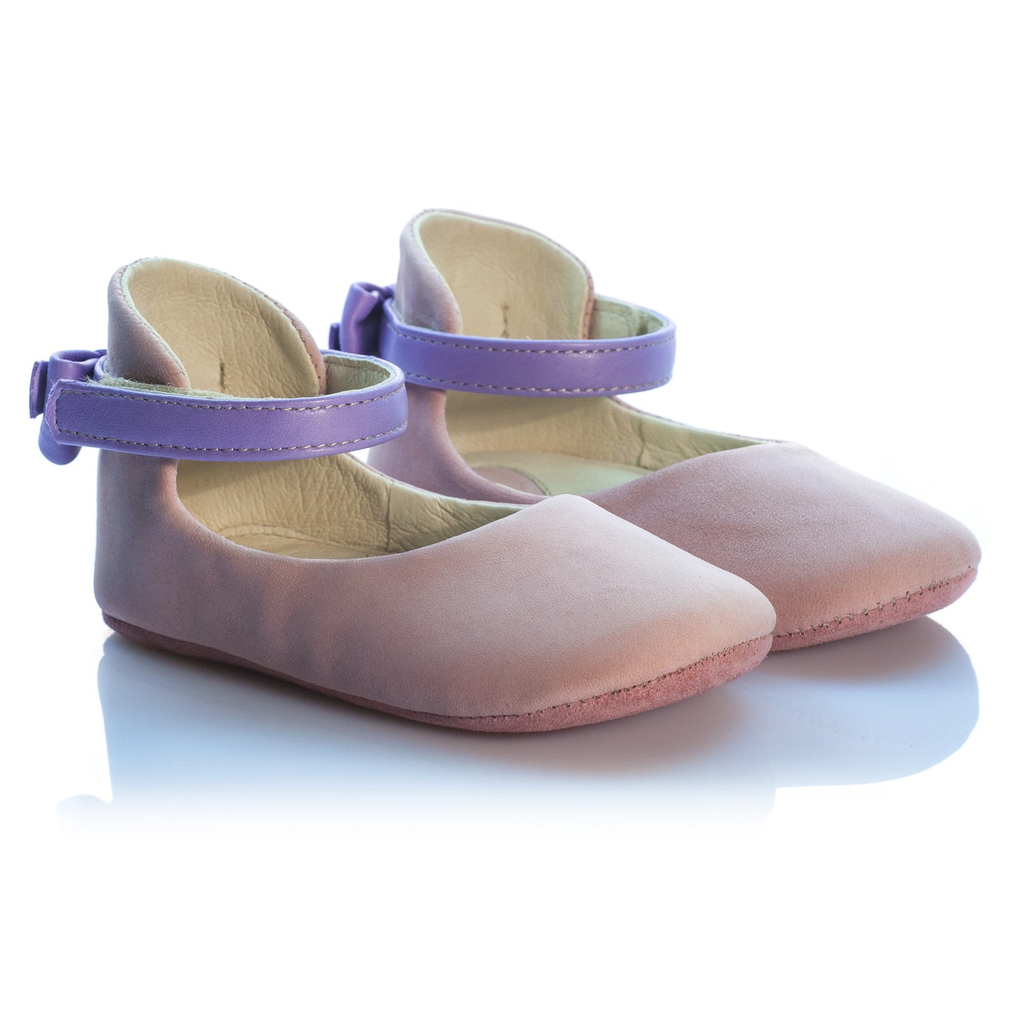 Vibys-Bow-Embellished-Leather-Girl-Ballet-Flats-Daphne-Pink-pair-view